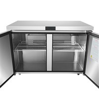 Atosa AUR48SD 48-In Undercounter Refrigerator, Two Door (Alternate View 2)