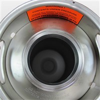 Tri-Clamp 1/6 bbl Sanke Keg w/ Removable Spear (Alternate View 4)