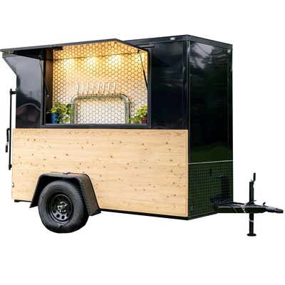 Mobile Draft Beverage Trailer / Cold Brew Coffee Mobile Cart