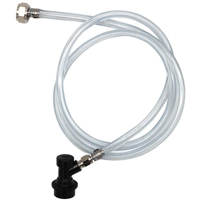 3/16" Liquid Line Assembly - Ball Lock Disconnect to Beer Nut (Alternate View 1)