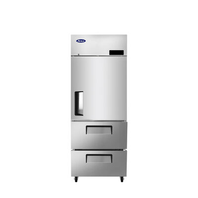 Atosa 28-Inch Top-Mount Freezer With Door and Drawers (Alternate View 1)