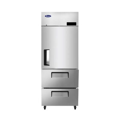 Atosa 28-Inch Top-Mount Freezer With Door and Drawers (Alternate View 2)