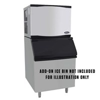 460 lb./24hr Modular Ice Maker, Cube-style w/o Ice Bin w/ 3M Water Filtration System & Cartridge Sta (Alternate View 2)