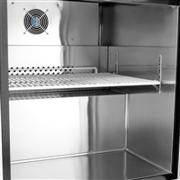Atosa Worktop Refrigerator - 27-in Wide/One Door w/ Backsplash (Alternate View 3)