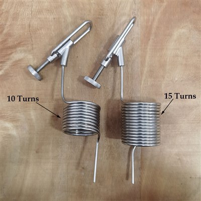 "Pigtail" Sampling Coil for Triclamp Sample Valve (Alternate View 5)