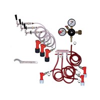 Refrigerator Keg Kit - 3 Tap - Pin LOCK (Alternate View 1)