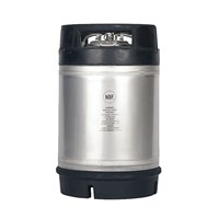 AMCYL - 2.5 Gallon Ball Lock Keg w/ Rubber Top Dual Handle (New) / 