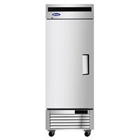 Atosa Upright Freezer / One Door, Left Hinged - Bottom Mount (Alternate View 1)