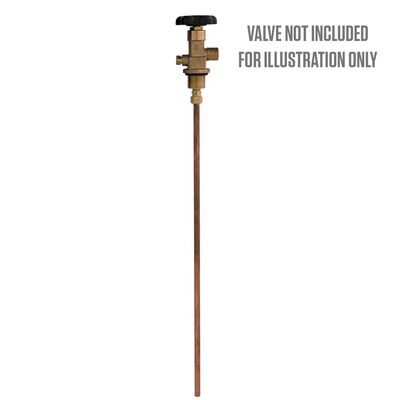 Siphon Tube for Aluminum CO2 Tanks (Alternate View 2)