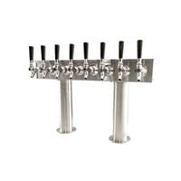 Double Pedestal Box/T Tower w/ 6-12 Faucets (Alternate View 1)