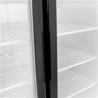 Atosa Upright Freezer w/ Two Glass Doors & Stainless Interior/Exterior - Bottom Mount (Alternate View 5)