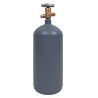 5 LB CO2 Cylinder (Steel Tank / Reconditioned) w/ New Valve / 5 LB Steel CO2 Cylinder w/ New Valve