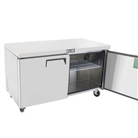 Atosa AUF60SD 60-Inch 2-Door Undercounter Freezer (Alternate View 3)