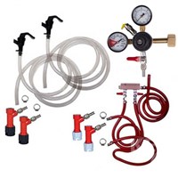 Basic Homebrew Keg Kit - Double Tap - PIN LOCK (Alternate View 1)