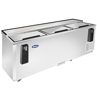 80-in Horizontal Bottle Cooler (Stainless Steel) (Alternate View 3)
