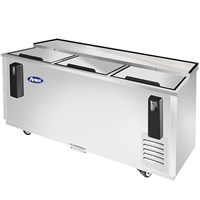 80-in Horizontal Bottle Cooler (Stainless Steel) (Alternate View 4)