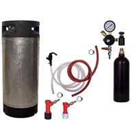 Basic Homebrew Keg Kit - 20oz CO2 - PIN LOCK (Alternate View 1)
