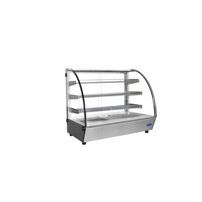 Atosa 27-inch Curved Glass Heated Display Case (Alternate View 2)