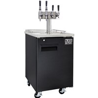 Cold Brew & Nitro Coffee Commercial Kegerator - 4 Faucet - 2 Nitro + 2 Still / 