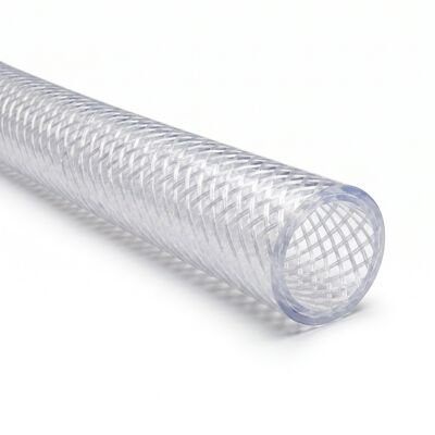 CLEARBRAID® K3150 Series Reinforced PVC Beverage Hose (3/4" ID) (Alternate View 1)