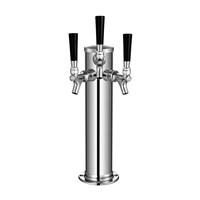 Talos 3" Column Tower - 3 Tap Draft Beer Tower (Alternate View 1)