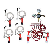 Basic Homebrew Keg Kit - 4 Tap - PIN LOCK - Taprite / 
