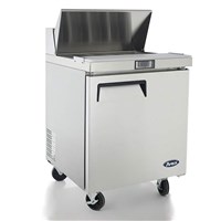 Atosa 27-in Refrigerated Sandwich Prep Table w/ 8 Stainless Steel Pans (Alternate View 3)