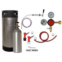 Refrigerator Keg Kit - PIN LOCK - Taprite Regulator (Alternate View 1)