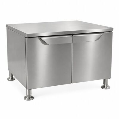 Atosa ASR-62D Enclosed Stand with Pan Racking for AEC-0621E Combi Oven (Alternate View 2)
