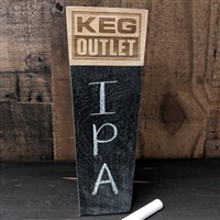 Custom Engraved Logo Tap Handle w/ Chalkboard (Alternate View 1)