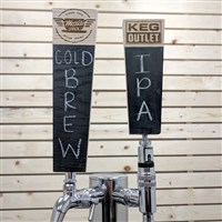 Custom Engraved Logo Tap Handle w/ Chalkboard (Alternate View 2)