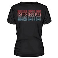 Bring Your Craft To Draft - Short Sleeve Black Shirt (Alternate View 1)