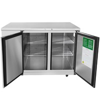 Atosa 59-in Stainless Steel Shallow Depth (24-1/2-in) Back Bar Cooler (Alternate View 2)