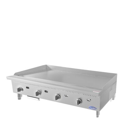 CookRite 24-in Countertop Thermo-Griddle w/ 50,000 BTU (1-in Thick Griddle Plate) (Alternate View 4)