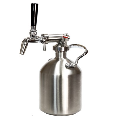 Sparkling Water Maker - Single Handle Growler + Draft Faucet / Sparkling Water Maker w/ Handle Growler + Faucet