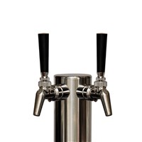 Cold Brew Coffee Kegerator with Temp Display - 2 Faucets (Alternate View 2)
