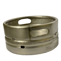 Keg Sink - Top of Keg w/ Dished Keg Bottom (Countertop Mount) (Alternate View 2)