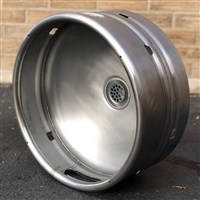 Keg Sink - Top of Keg w/ Dished Keg Bottom (Countertop Mount) (Alternate View 3)