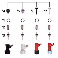 Disconnect Replacement Parts List for Ball Lock & Pin Lock Disconnects (Alternate View 2)