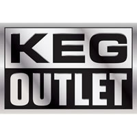 Keg Outlet Sticker (4X6") (Alternate View 1)