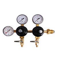 Nitrogen Regulator -  Dual Body w/ Dual Pressure - Taprite (Alternate View 1)