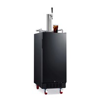 Compact Single Faucet Cold Brew Coffee Kegerator / 