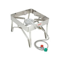 Stainless Propane Burner (Alternate View 1)