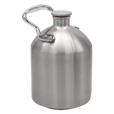 Stainless Steel Mini Keg with Cap (Single Handle) / 