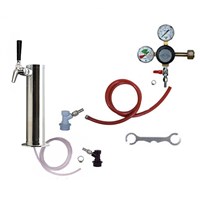 1 Faucet Kombucha Kegerator Conversion Kit (Homebrew) (Alternate View 1)