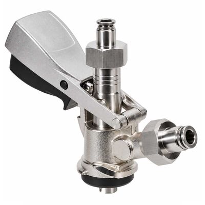 Stainless Steel Push-In Fitting - 8 mm (5/16 in.) x Female Beer Thread (Alternate View 2)
