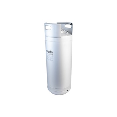Megamouth Torpedo Keg - Stainless Steel Ball Lock Keg (10 Gallon) (Alternate View 1)