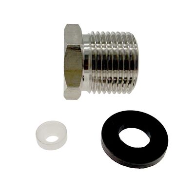 5/8" BSP Male Beer Thread to 1/4" Female Flare Adapter (Alternate View 3)