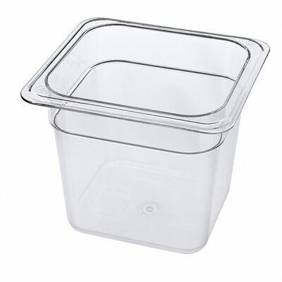 Atosa R04011000354 1/6-Size Polycarbonate Food Pan, 6 in Deep (Alternate View 1)