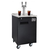 Cold Brew Coffee Commercial Grade Kegerator - Dual Faucet (Ball Lock) / Commercial Dual Faucet Cold Brew Coffee Kegerator